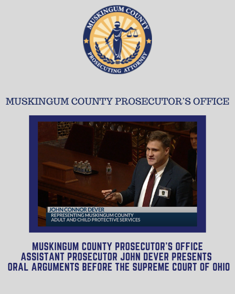 Muskingum County Prosecutor’s Office Represents County in State Supreme Court Hearing