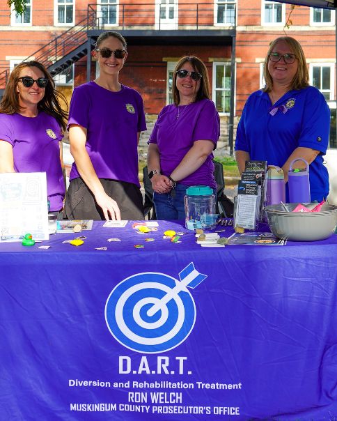 PROSECUTOR’S OFFICE SUPPORTS DRUG FREE MUSKINGUM AT OVERDOSE AWARENESS EVENT 