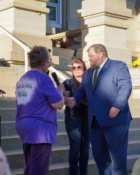Muskingum County Prosecutor’s Office Participates in Walk a Mile in My Shoes; John Litle III Honored with 2026 Todd Bickle Award